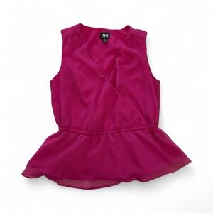 INC International Concepts Pink Sleeveless Blouse